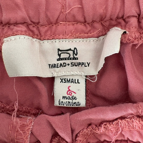 Thread & Supply Rosie Shorts | S XS | 100% Tencel | EUC - Picture 4 of 5